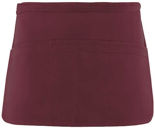 Axon Apron Waist Burgundy