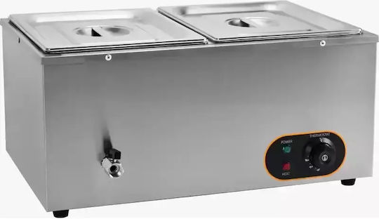 Galore Commercial Electric Bain Marie 2xGN1/2 1.5kW