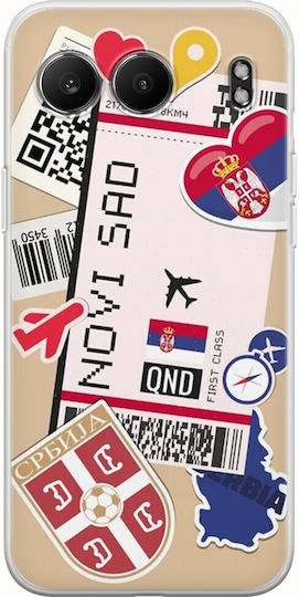 Ticket To Novi Sad Oneplus Nord 4 5g Flexible TPU Transparent Silicone