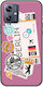 Ticket To Berlin Motorola Moto G54 5G Black TPU Black Silicone