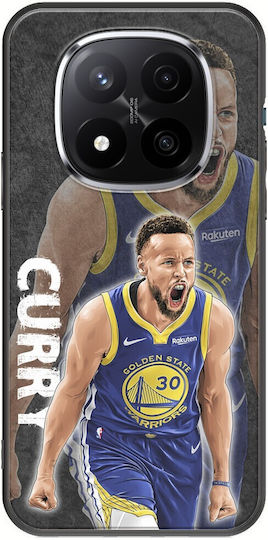 NBA Звезди Стефан Къри Xiaomi Redmi Note 14 Pro 5G Черен TPU Черен Силикон