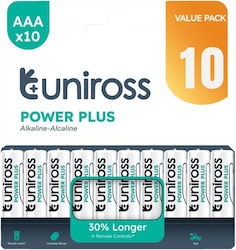 Uniross Power Plus AAA 1.5V 10buc UPPAAAPK10 Uniross Power Plus AAA 1.5V 10buc UPPAAAPK10