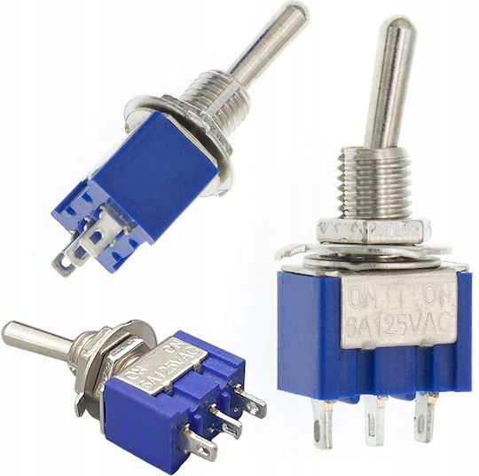 Comutator basculant Mts-103 On-off-on