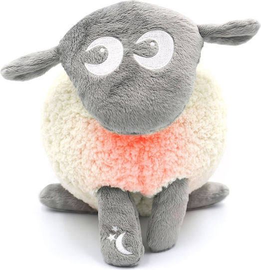 Sweet Dreamers Sleep Toy Ewan Deluxe Lamb made of Fabric with White Noise, Light, and Cry Sensor for 0++ Months