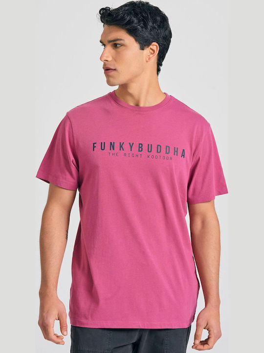 Funky Buddha T-shirt Dry Rose