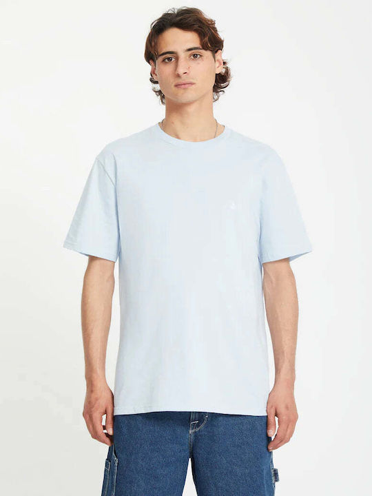 Volcom Stone Blanks T-Shirt Carolina Blue