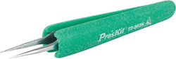 Proskit Tweezers Ergonomic Grip Tz-202