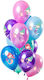 Latex Balloons 13'' Mermaids Various Colors Pack of 12