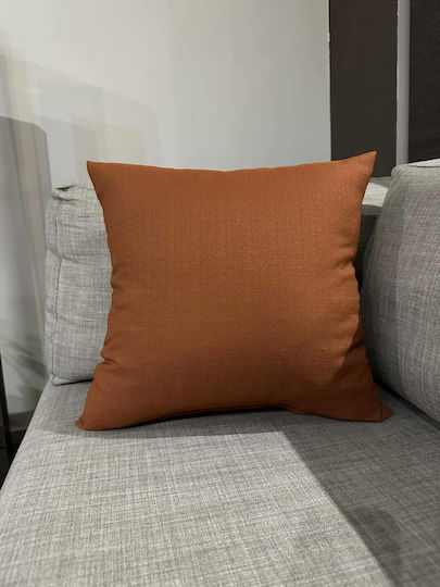 Bella Throw Pillow Terracotta 50x50cm Bella Throw Pillow Terracotta 50x50cm