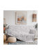 Beauty Home Διακοσμητική Μαξιλαροθήκη 8708 Αμμού 40x40εκ.