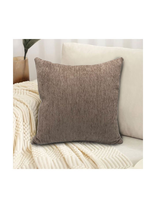 To megalo pazari Decorative Pillow Case Mocha 40x40cm.