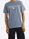 T-shirt Steel Blue
