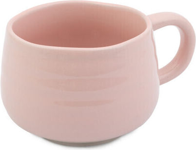 Jamie Oliver Κούπα Κεραμική Ροζ 375ml