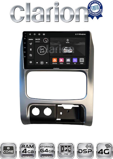 Clarion Sistem Audio Auto pentru Jeep Cherokee / Libertate 2002-2007 (Bluetooth/USB/WiFi/GPS/Apple-Carplay/Android-Auto)