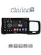 Clarion Auto-Audiosystem für Volvo S60 2010 > 2018 (Bluetooth/USB/WiFi/GPS/Apple-Carplay/Android-Auto)