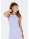 Women's Athletic Blouse Sleeveless Fast Drying Purple
