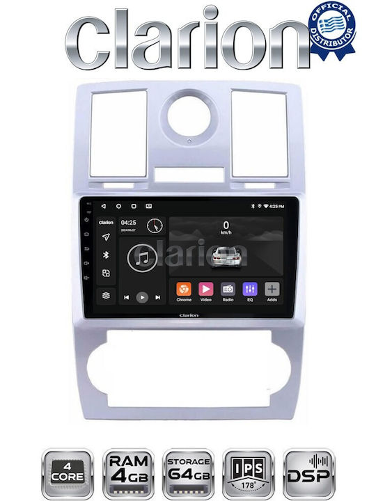 Clarion Auto-Audiosystem Chrysler 300C 2005 > 2010 (Bluetooth/USB/WiFi/GPS/Apple-Carplay/Android-Auto)