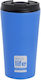 Ecolife Glass Thermos Stainless Steel / Aluminum BPA Free 370ml Sky Blue