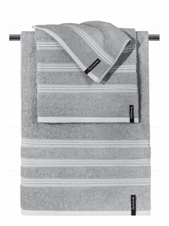 Guy Laroche Σετ Πετσέτες Μπάνιου 3τμχ Trio Grey...