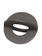 Inthebox Finton Διακοσμητικο Κομπος 12x9x9 Αλουμινιο Mud 032544