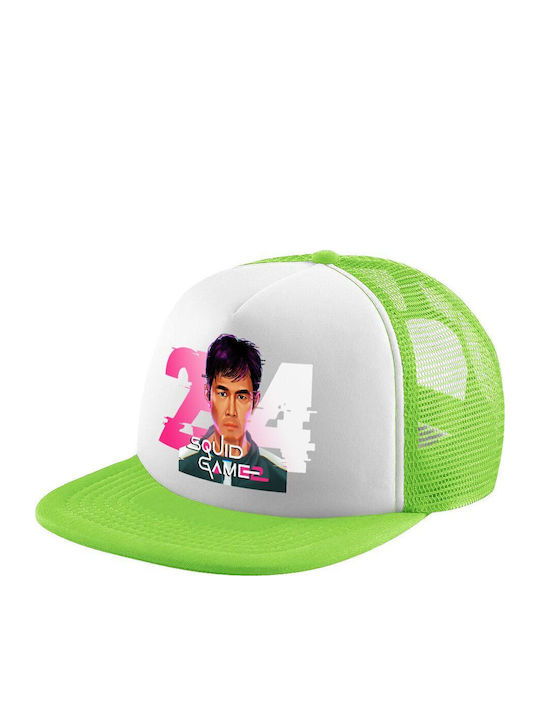 Squid Game 456 Gi-hun Adult Hat Soft Trucker Me...