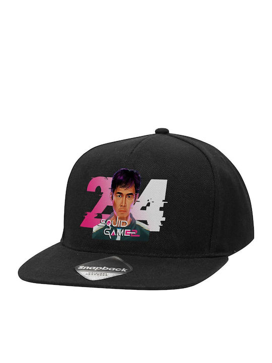Squid Game 456 Gi-hun Adult Hat Flat Snapback B...