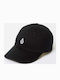 Volcom Full Stone Verstellbare Kappe Schwarz Schwarz