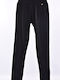 Women's Fabric Trousers Black