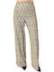 Women's Fabric Trousers Multi Color