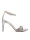 Rebeca Sandalen mit Strass Silber