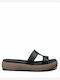 Γυναικεία Σανδάλια Flatforms Μαύρα