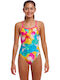Funkita Single Strap Детски Бански Една част Multi