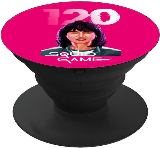 Squid Game 120 Cho Hyun-ju Phone Holders Stand Μαύρο Βάση Στήριξης Κινητού Στο Χέρι