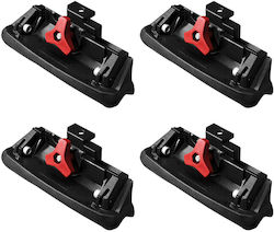 Yakima Legs for Roof Bars Seat Altea / Ibiza 4pcs Yakima Legs for Roof Bars Seat Altea / Ibiza 4pcs