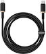 Baseus Dura Braided la Cablu Lightning 20W Negr...