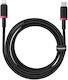 Baseus Dura Braided la Cablu Lightning 20W Negr...