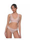 Γυναικεία Brazil 2Pack με Δαντέλα Baby pink