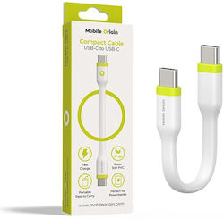 Mobile Origin USB 2.0 Видео USB-C Мъжки - USB-C 60W 1м Mobile Origin USB 2.0 Видео USB-C Мъжки - USB-C 60W 1м