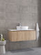 Royal Sevilla 100 Walnut 101x46x35cm Countertop Sink Unit Basin
