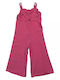 Kids' Overall Fuchsia
