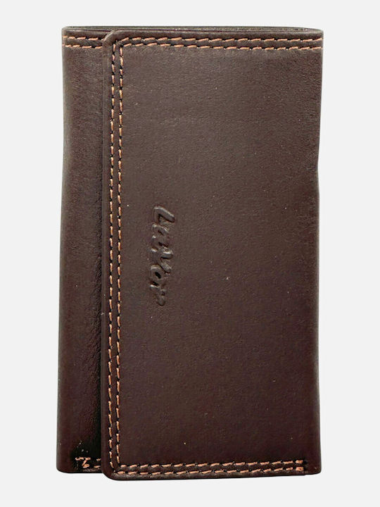 Lavor Leather Key Holder Unisex 1-7244 Brown