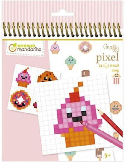 Avenue Mandarine Painting Graffy Pixel Sweets for Children 5+ years Years