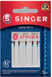 Singer Leather Needles 90/14 5 Pieces