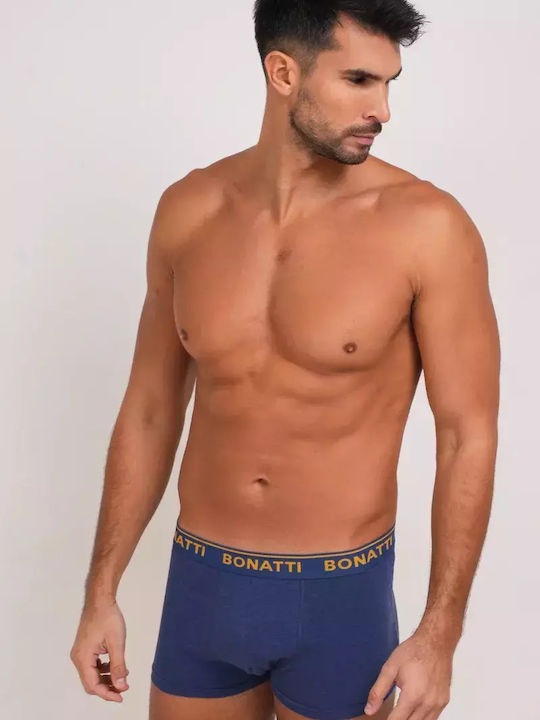 Men's Boxer Blue with Patterns