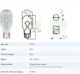 Lampe Fountouki X.k 12V 16W W2 1x9 5d