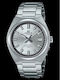 Casio Edifice Ανδρικό Ρολόι Μπαταρίας με Ασημί Μεταλλικό Μπρασελέ