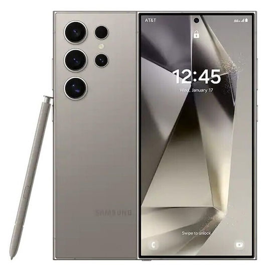 Samsung Galaxy S24 Ultra (12GB/512GB) Titanium Gray Обновен клас A