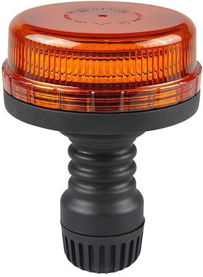 Low Profile Beacon 45 LED Quick Connector on Flexible Base 12-24V Agroequip Agroequip