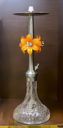 Floral Narghilea Sens unic Orange 65cm Floral Narghilea Sens unic Orange 65cm
