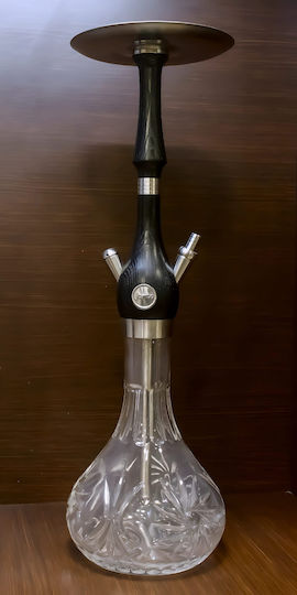 Jarto Hookah Ναργιλές Μονός Black 65cm